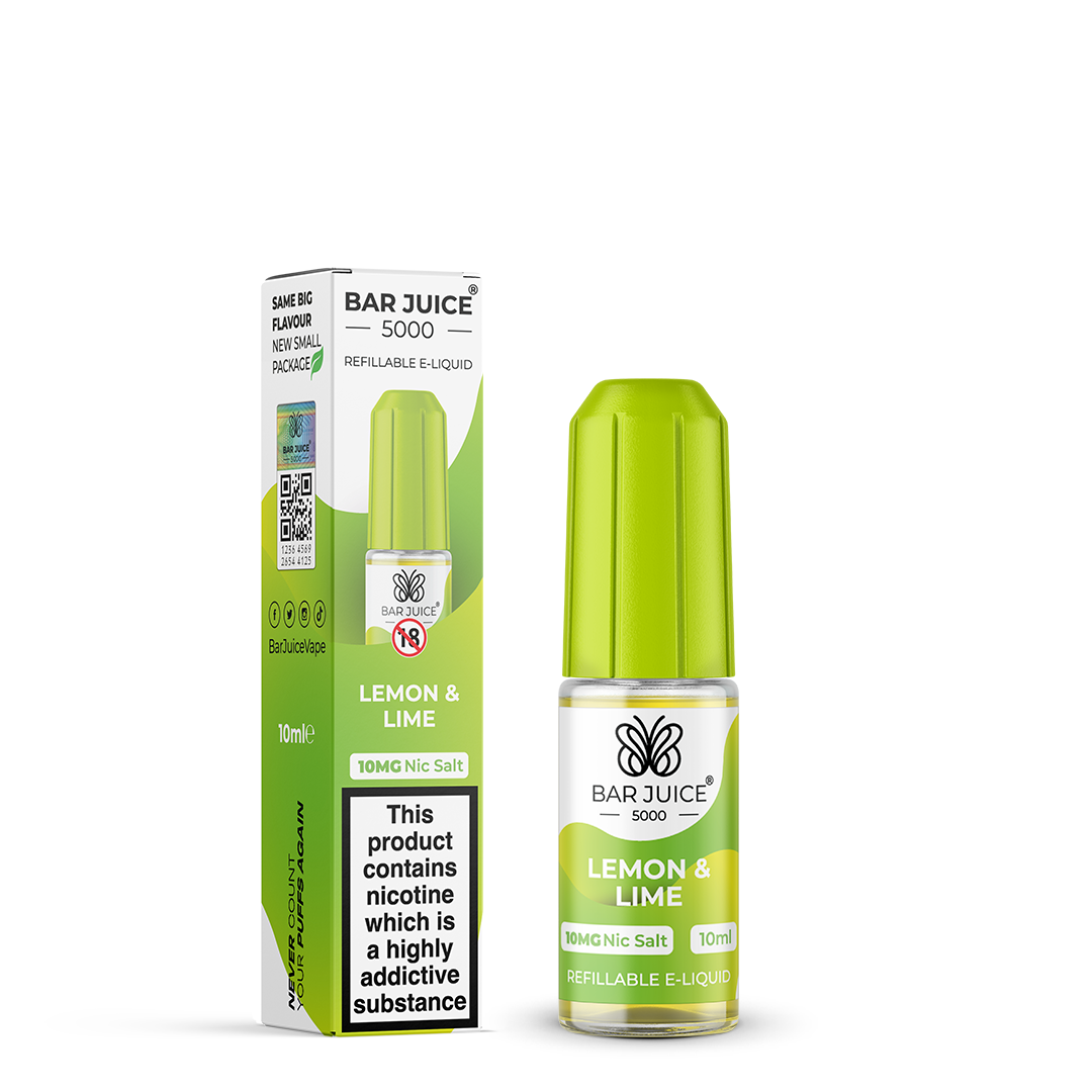 Bar Juice 5000 Lemon & Lime Nic Salt E-Liquid – 10ml